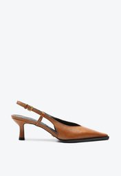 Slingback Marrom Vicenza Maitê | ZZ MALL