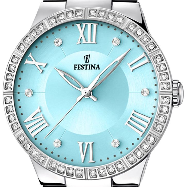 Relógio Prata Life By Vivara Festina Boyfriend Feminino Aço