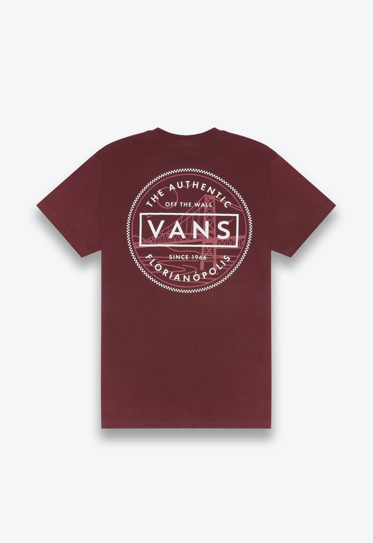 CAMISETA FLORIANOPOLIS SS BURGUNDY