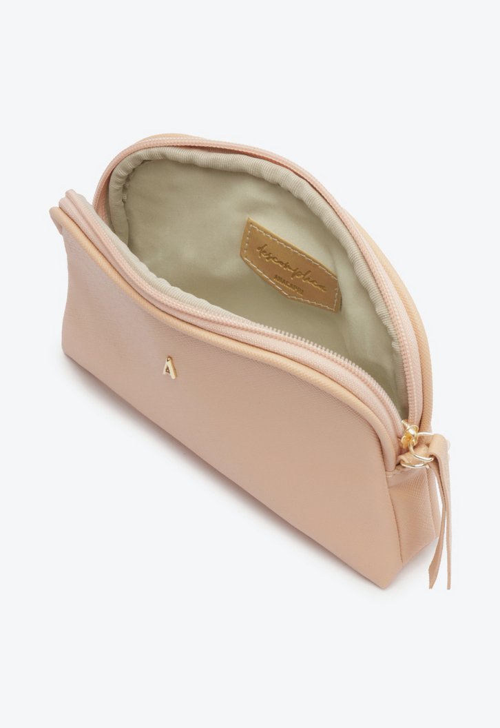 Bolsa Crossbody Nude Anacapri Pequena Minimal