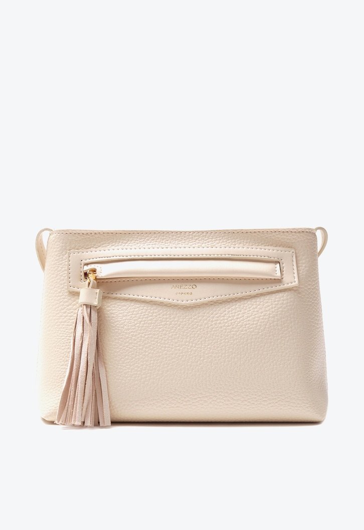 Bolsa Tiracolo Off-white Arezzo Barbicacho Pequena