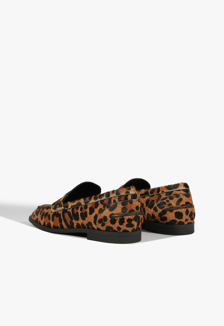 Loafer Fresh Boho Couro Animal Print