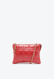 Bolsa Tiracolo Vermelha Schutz Média Sign Couro