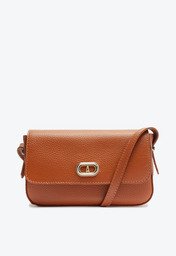 Bolsa Tiracolo Marrom Anacapri Média Estruturada Classic
