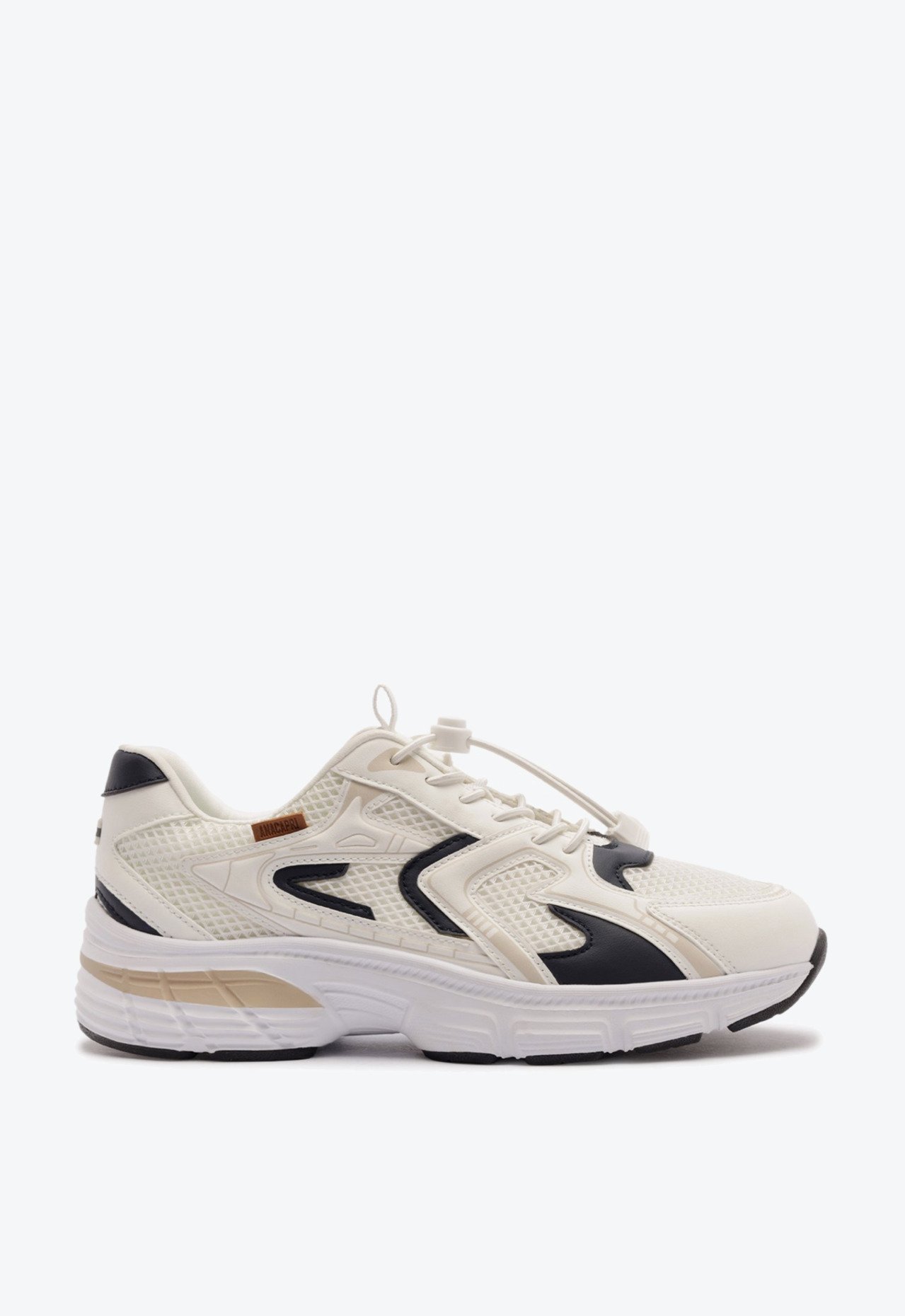 アンゴロ Tênis Robusto Sporty Branco Off e Marinho | ZZ MALL