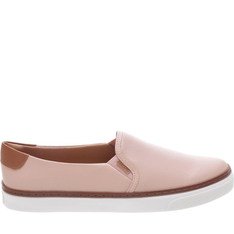 Slip On Marrom Rosa Anacapri Listra Paula
