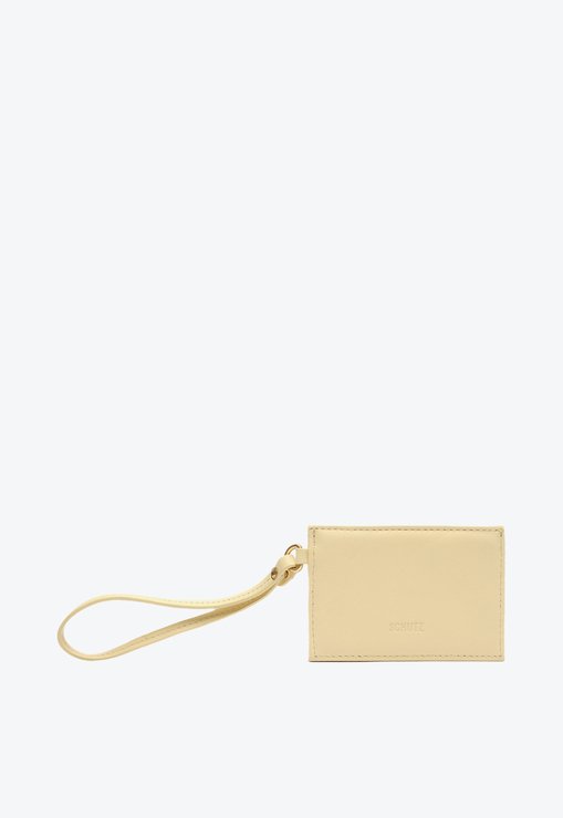 PORTA CARTÃO AMARELO SCHUTZ IVY COURO