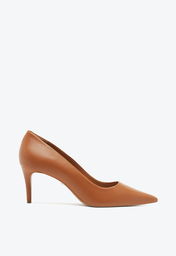 Scarpin Caramelo Schutz New Carry Over I Couro