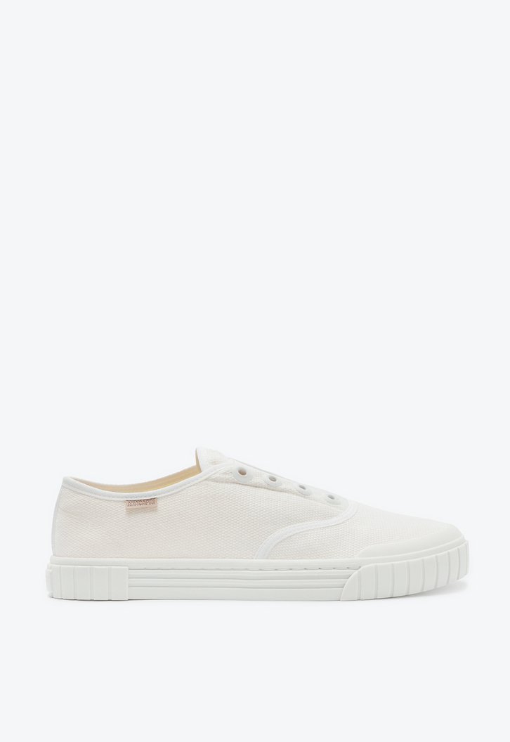 Tênis Slip On Branco Anacapri Lona Alê