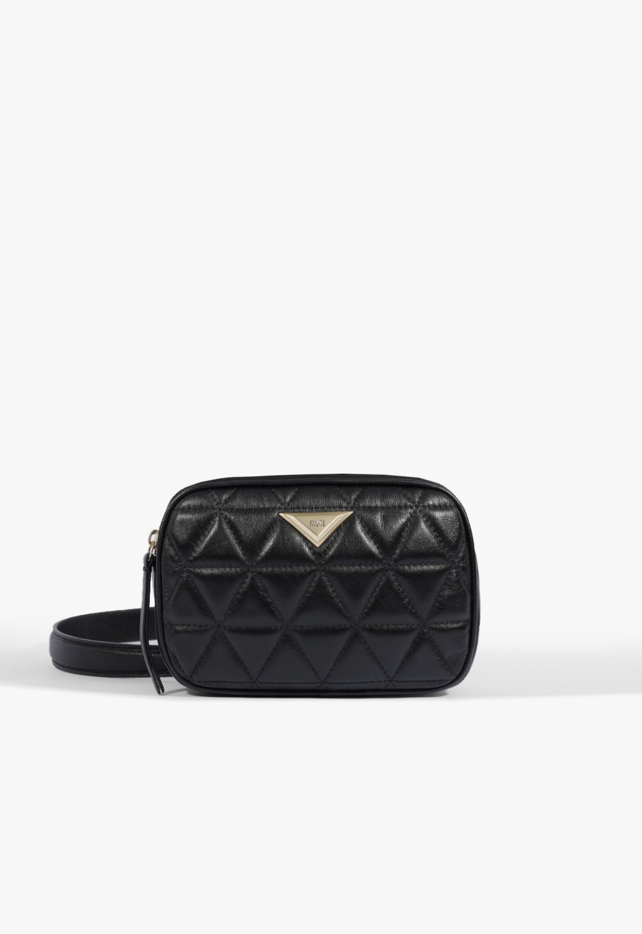 Bolsa Tiracolo Câmera Bag 944 Couro Preta | ZZ MALL