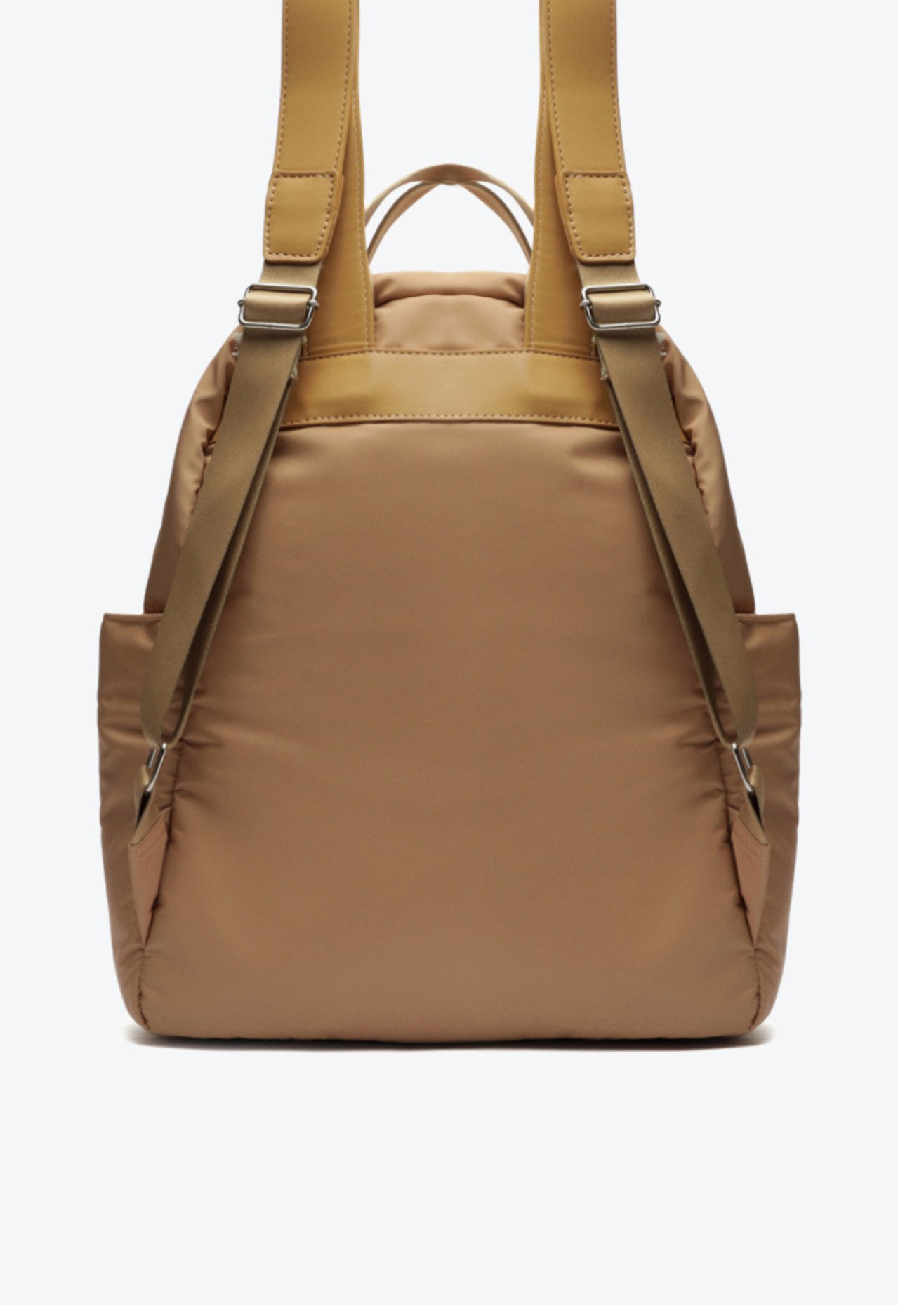 Mochila Bege Anacapri Grande Sporty Nylon | ZZ MALL