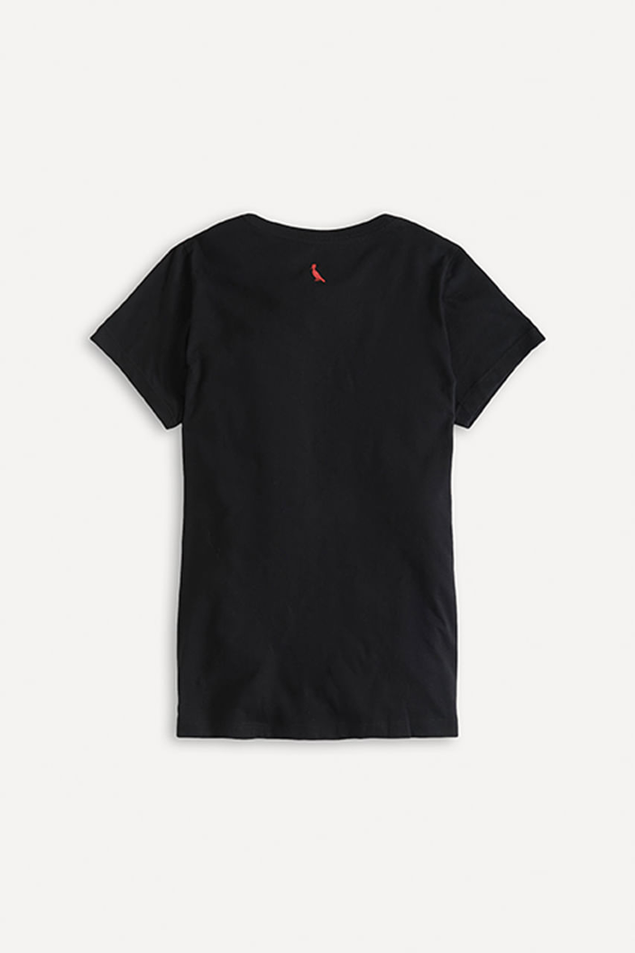 CAMISETA PRETA RESERVA FEM EST A MELHOR MAE DO MUNDO