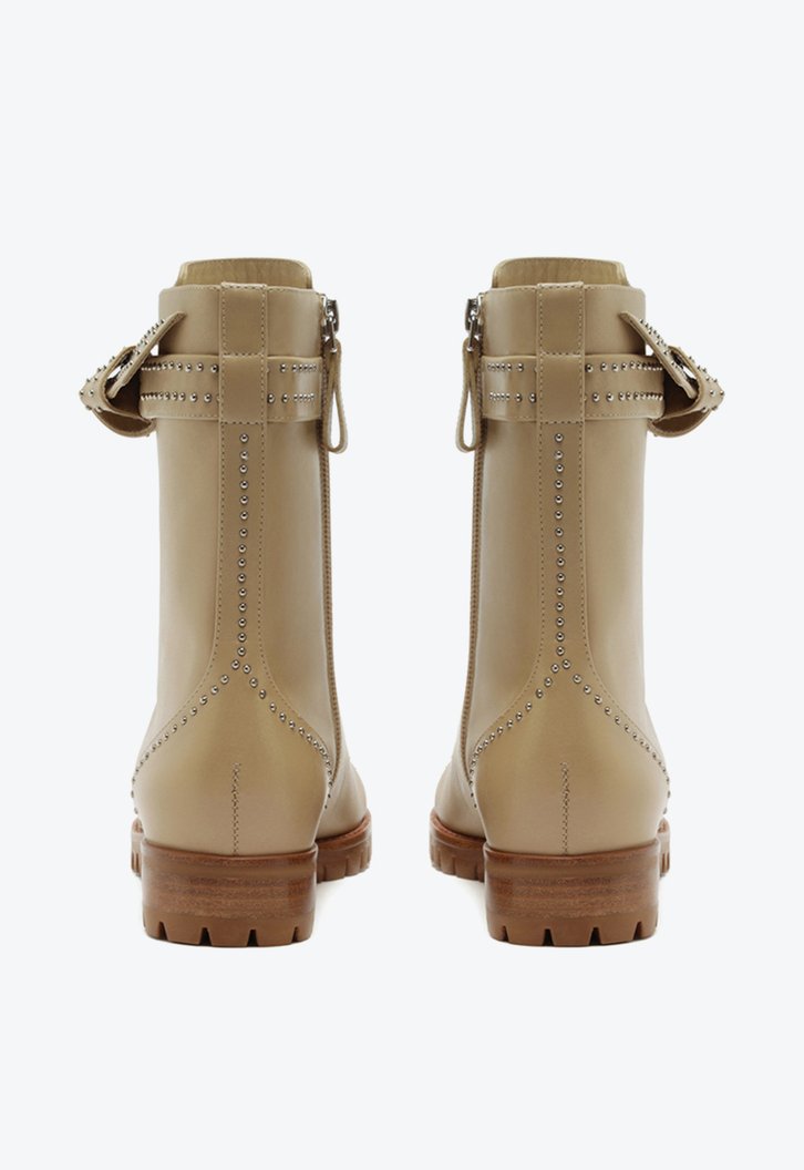 Evelyn Bootie Studs Nude