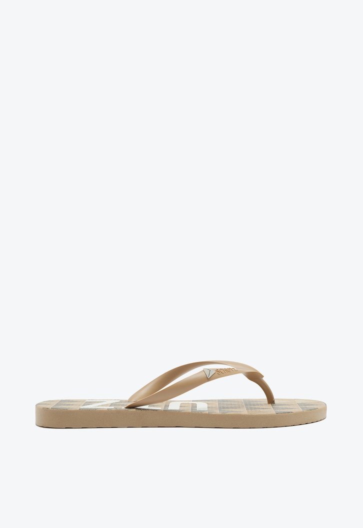 Chinelo Bege Schutz Triangle