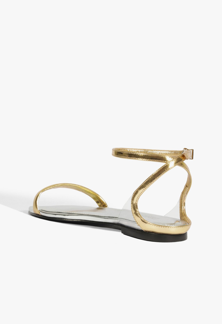 Sandália Skye Flat Dourada