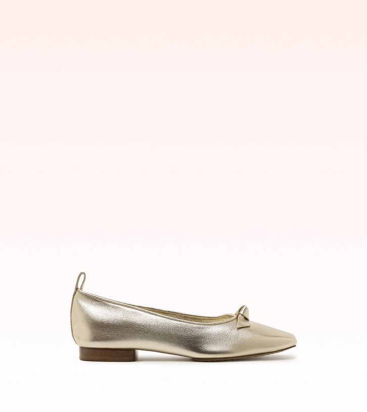 Slim Clarita Street Flat Golden | ZZ MALL