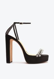 Agnes Plateau Sandal 120 Black