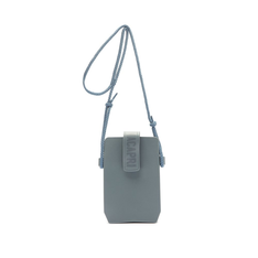 Crossbody Azul Anacapri Plástico Retangular Pequena