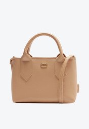 Bolsa Tote Bege Anacapri Pequena Cápsula A