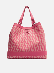Bolsa Tote Rosa Eletrizzante Média