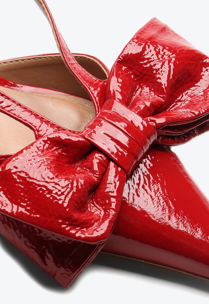 Slingback Sidney Vermelho