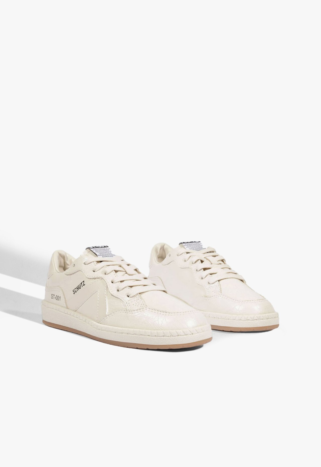 Tênis St 001 Couro Branco | ZZ MALL