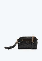 Bolsa Tiracolo Preta Schutz Mirella Couro