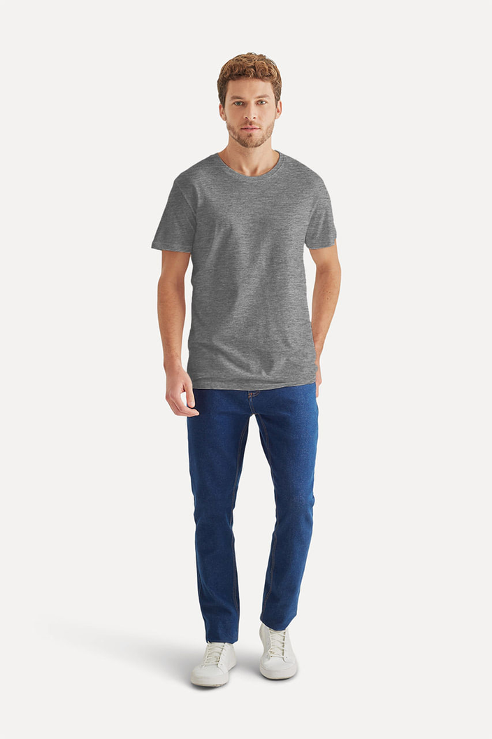 CAMISETA CINZA ESCURO RESERVA SIMPLES MASCULINA