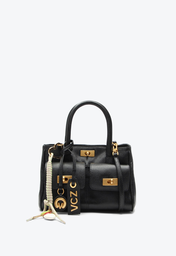 Bolsa Tote Preta Vicenza Bethany Pequena