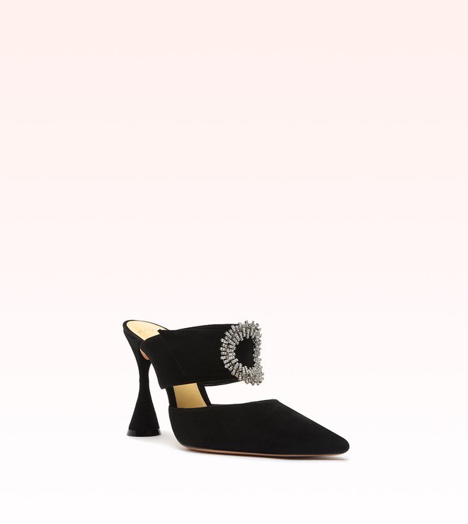 Madelina Birman Mule Hourglass Black