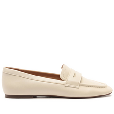 Mocassim Madri Bico Quadrado Branco