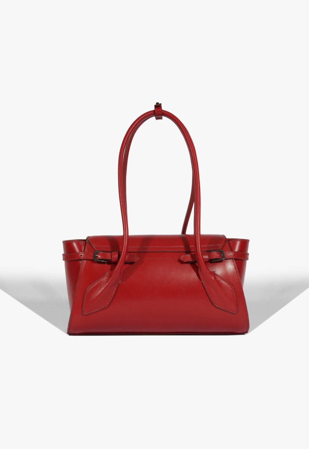 Bolsa Tiracolo Sofia Média Couro Vermelha | ZZ MALL