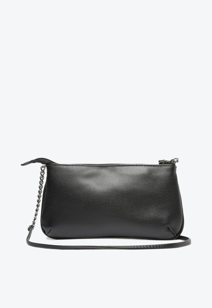 Crossbody Preta Anacapri Corrente Básica Pequena