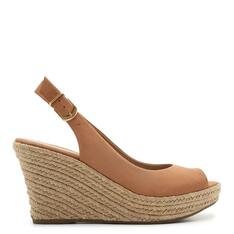 sandalia plataforma vermelha arezzo