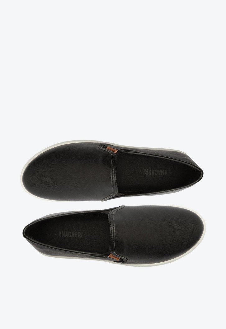 Tênis Slip On Preto Anacapri Sola Alta Basic