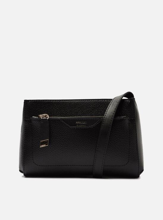 BOLSA TIRACOLO PRETA AREZZO EMILLY PEQUENA