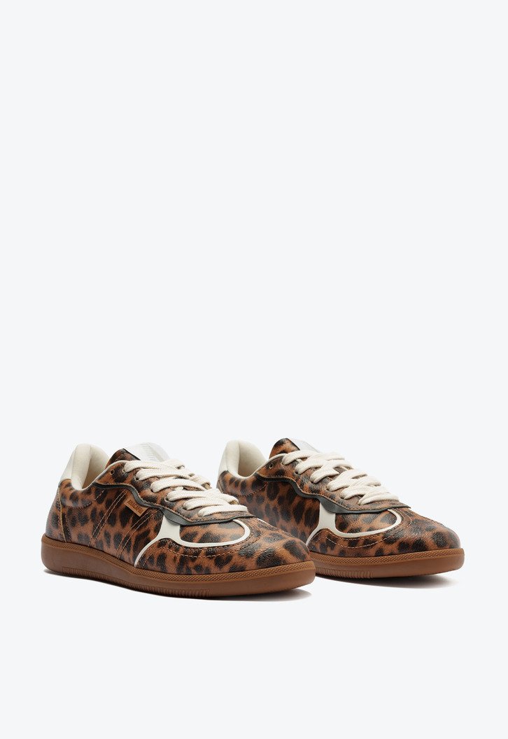 Tênis Tec A25 Detalhe Animal Print Zebra