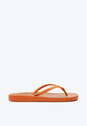 Chinelo De Dedo Laranja Brizza Fit