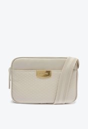 Bolsa Tiracolo Branca Anacapri Média Tressê