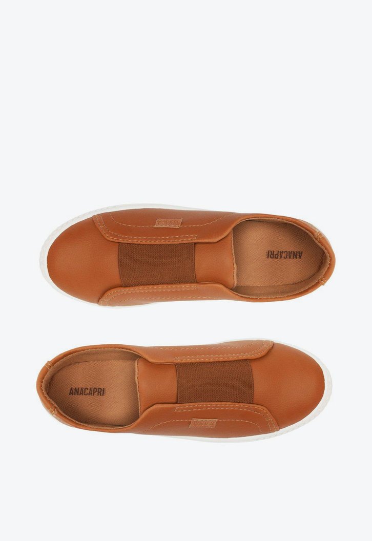 Tênis Slip On Marrom Anacapri Elástico