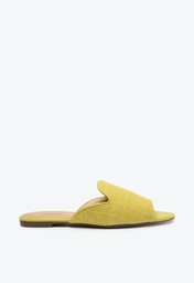 Rasteira Verde Anacapri Abacate Flat