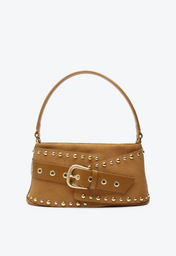 Bolsa Shoulder Thaila Média Caramelo