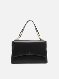 Bolsa Tiracolo Preta Média