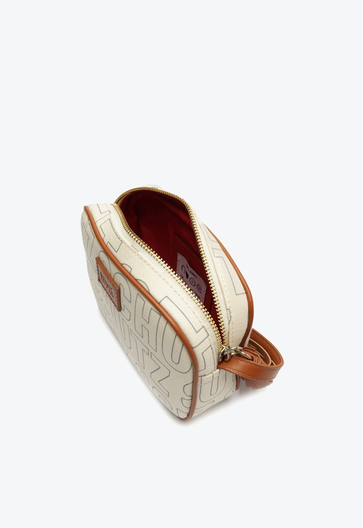 Bolsa Tiracolo Marrom Schutz Pequena Guilhermina Cru