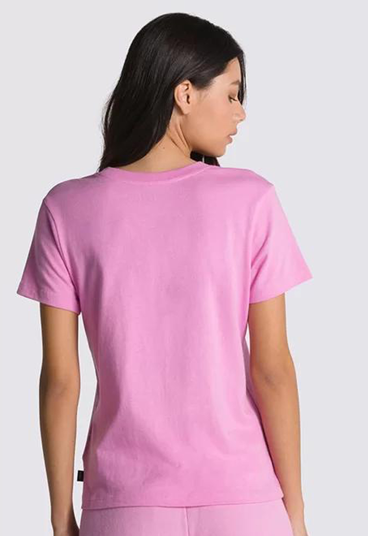 Camiseta Vans Flying V Crew Cyclamen
