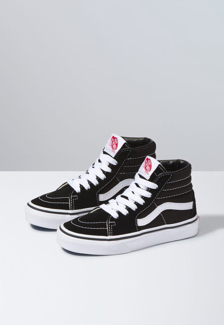 Tênis Vans Infantil Sk8-Hi Black True White