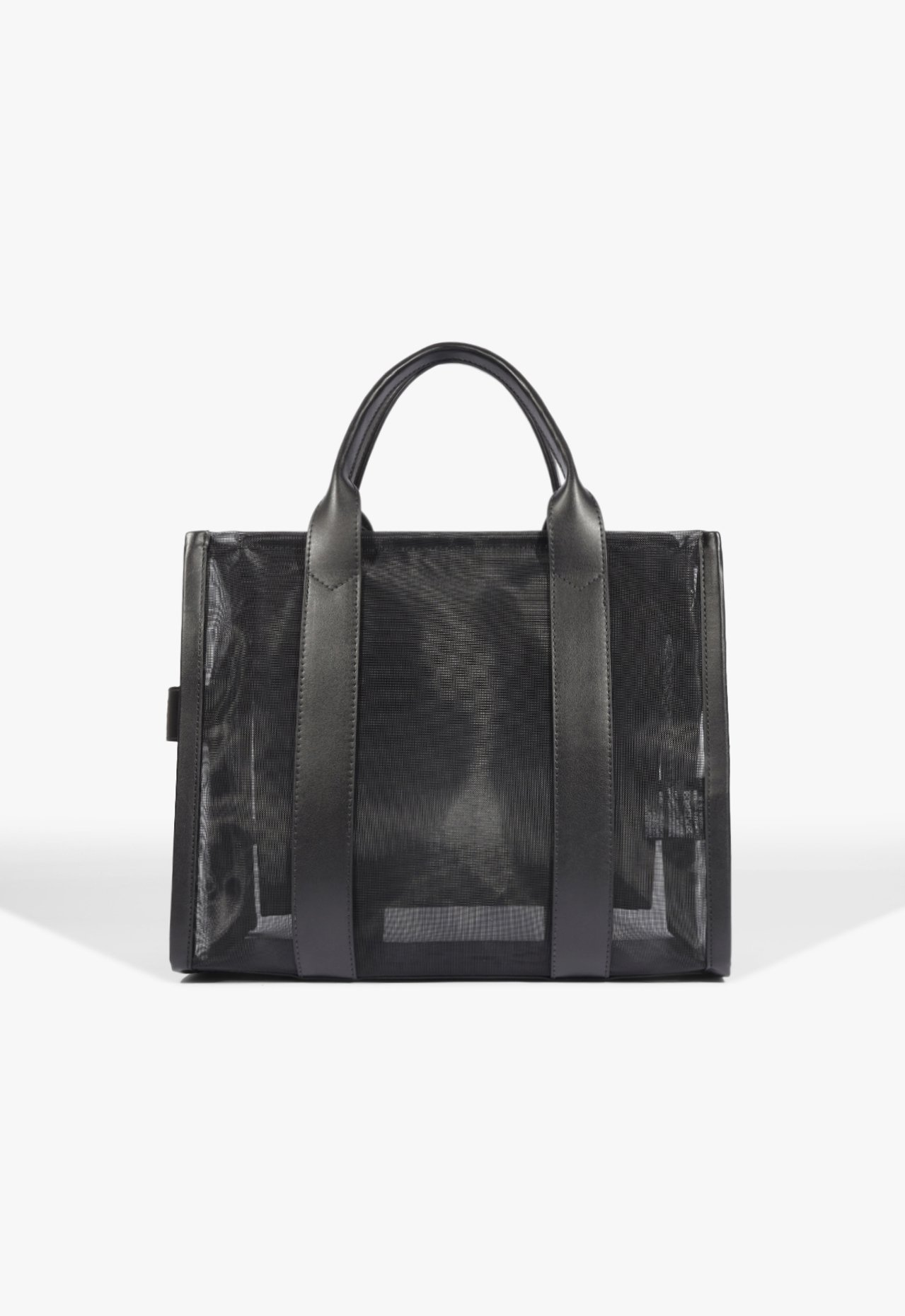 Bolsa Tote Tiracolo Tela Preta | ZZ MALL