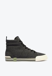 Tênis Preto Alme Lume Line Cano Alto