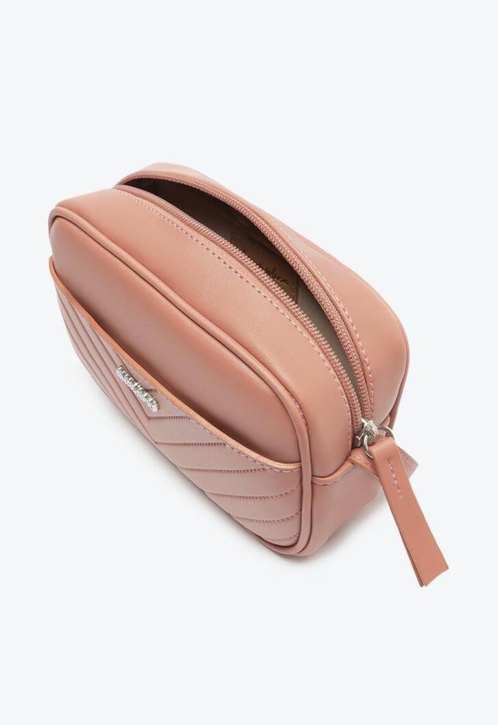 Crossbody Rosa Básica Pequena