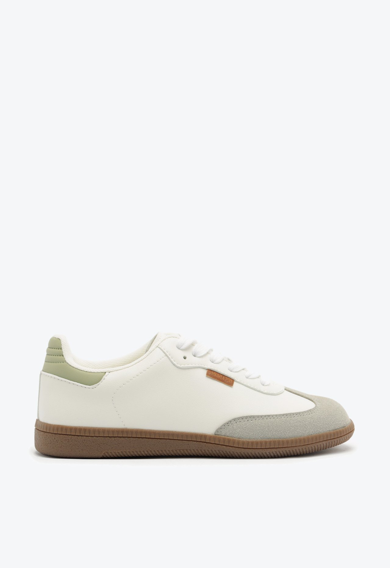 Tênis Branco E Verde Anacapri Chuteira Sarah